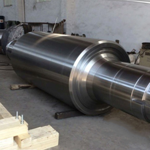 AISI 4140 1.7225 42CrMo4 smidde stålaksel og ruller legert stål pressesmiing Industriell solid aksel